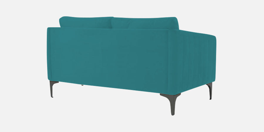 Haru Velvet 2 Seater Sofa In Arabian Green Colour - Febonic Living