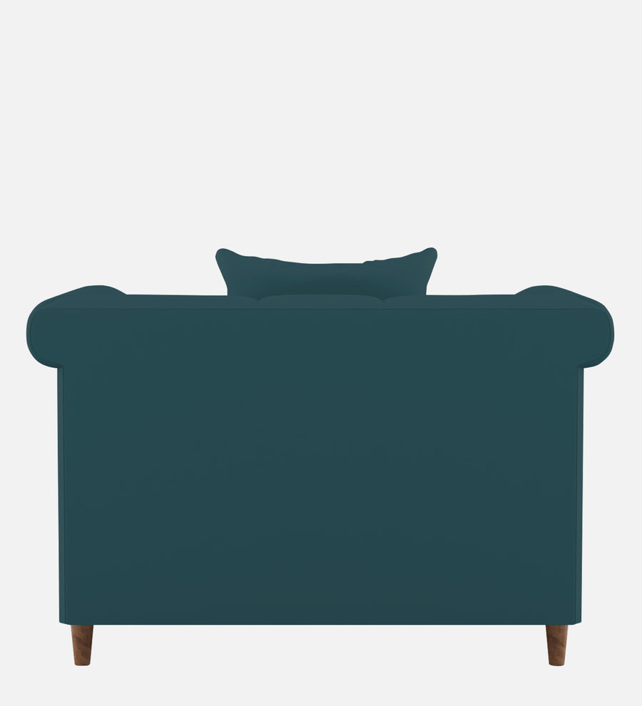 Rubi Velvet 1 Seater Sofa In Arabian Green Colour - Febonic Living