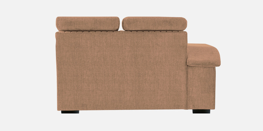 Draco Fabric 6 Seater Corner Sofa In Cosmic Beige Colour - Febonic Living