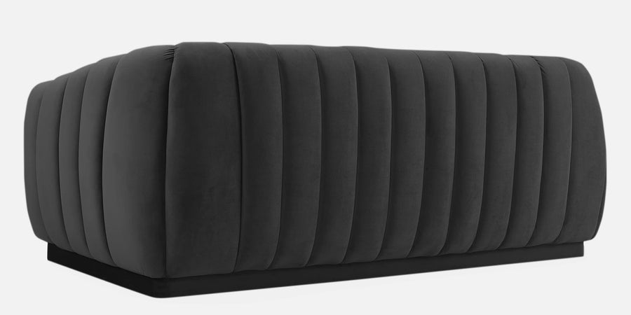 Ferry Velvet 3 Seater Sofa In Hory Grey Colour - Febonic Living
