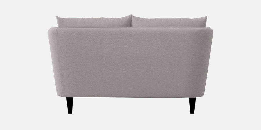 Norway Velvet 2 Seater Sofa In Pearl Grey Colour - Febonic Living
