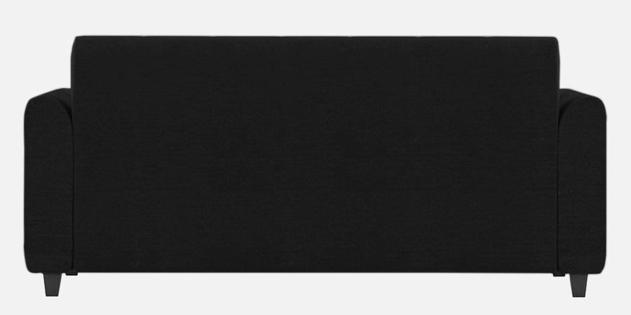 Denmark Fabric 3 Seater Sofa In Zed Black Colour - Febonic Living