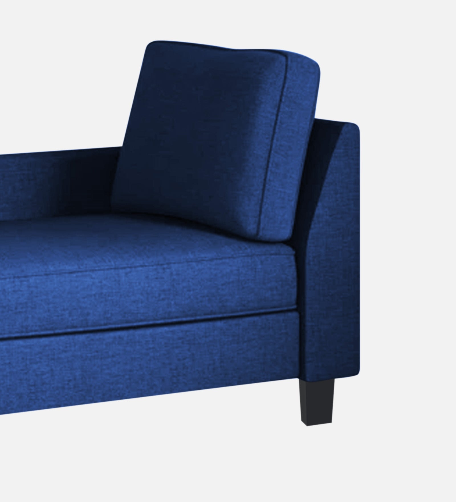 Harry Fabric LHS Chaise Lounger in Royal Blue Colour