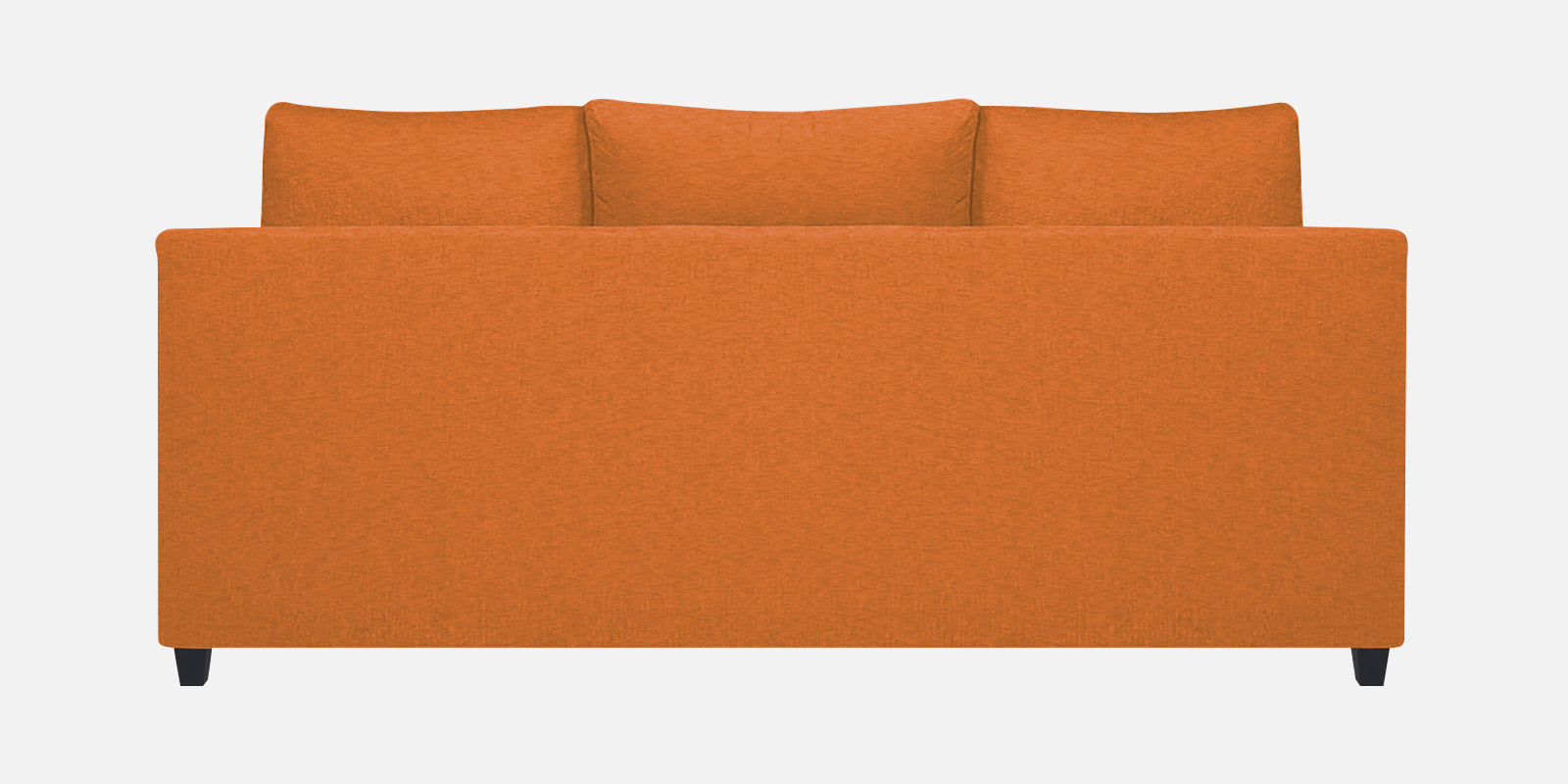 Nuska Fabric 3 Seater Sofa in Dark Orange Colour