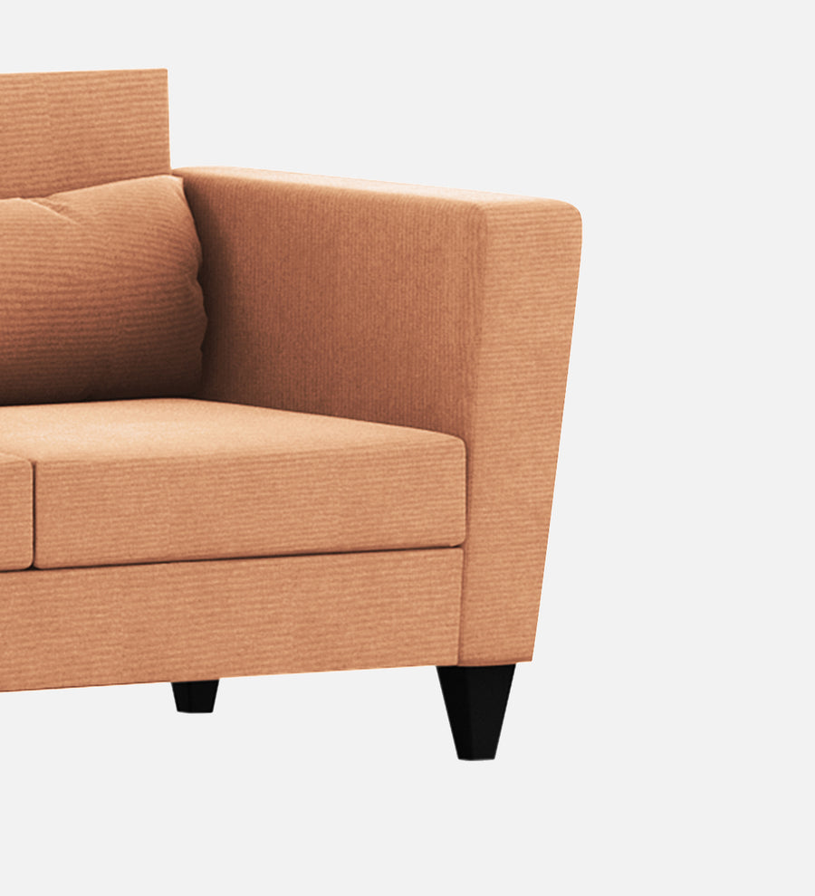 Tokyo Fabric 1 Seater Sofa In Cosmic Beige Colour - Febonic Living