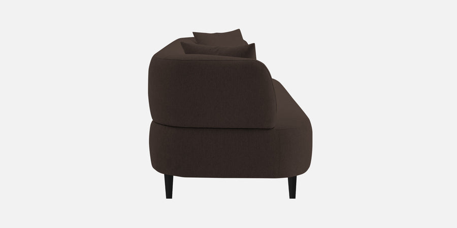 Carson Fabric 3 Seater Sofa In Coco Brown Colour - Febonic Living