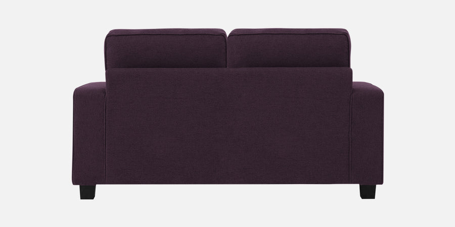 Ladybug Fabric 2 Seater Sofa In Greek Purple Colour - Febonic Living