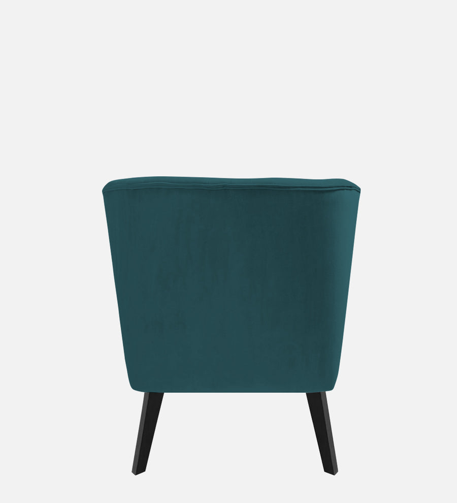 Flora Velvet Lhs Chaise Lounger In Arabian Green Colour - Febonic Living
