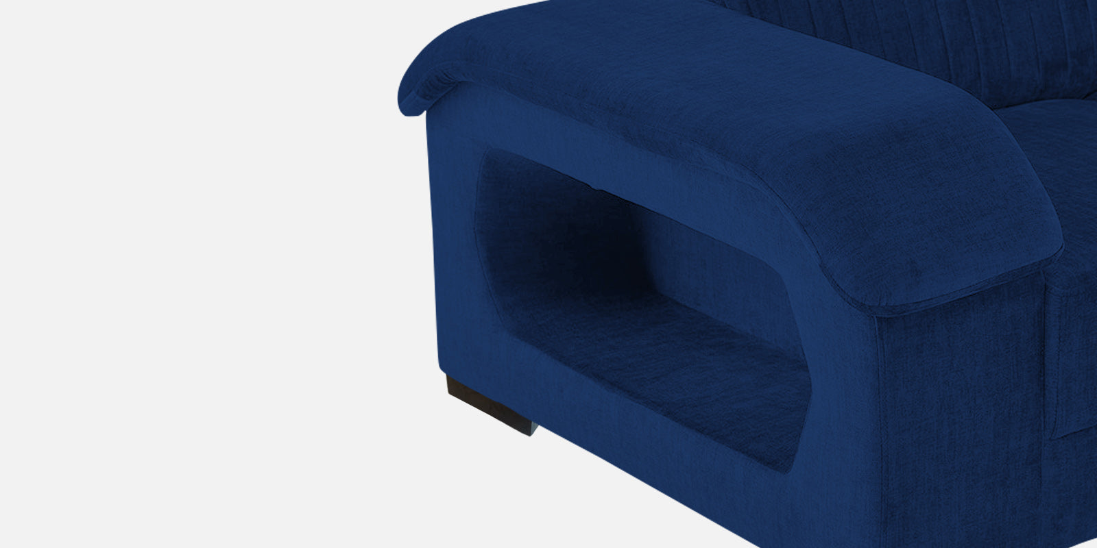 Draco Fabric 3 Seater Sofa In Royal Blue Colour