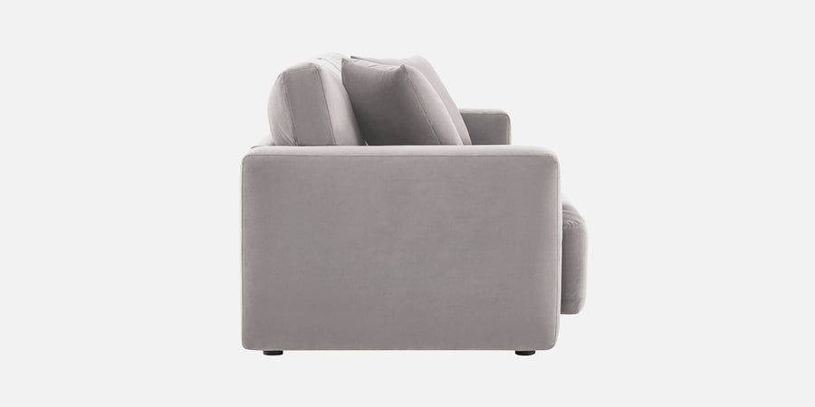 Kosta Velvet 2 Seater Sofa In Pearl Grey Colour - Febonic Living