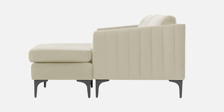 Haru Fabric Rhs Sectional Sofa 2 Lounger In Warm White Colour - Febonic Living