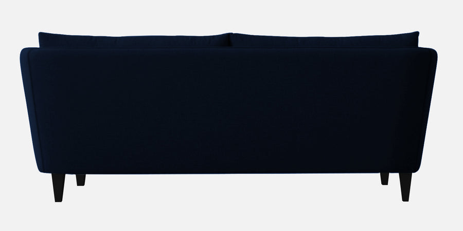 Norway Velvet 3 Seater Sofa In Dark Blue Colour - Febonic Living