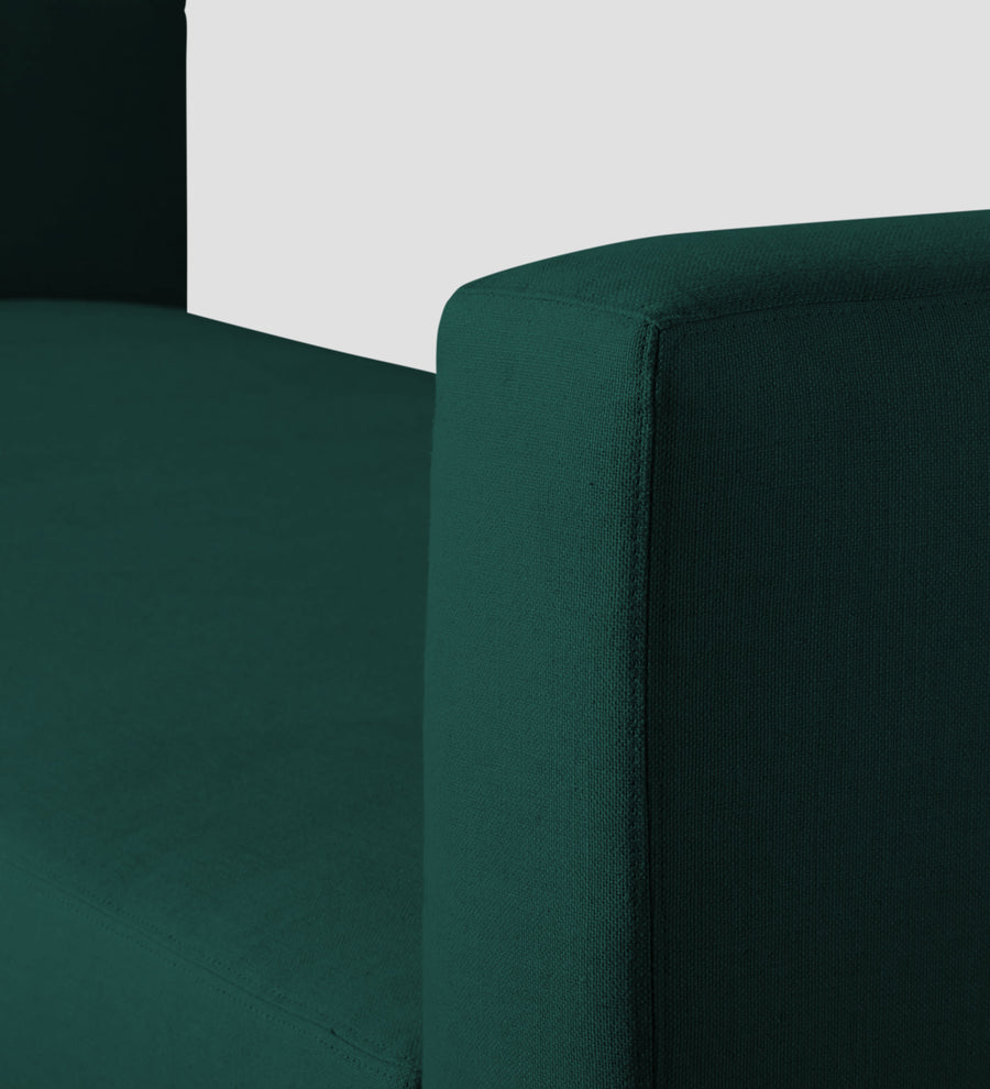 Tosy Fabric 3 Seater Pull Out Sofa Cum Bed In Sage Green Colour - Febonic Living