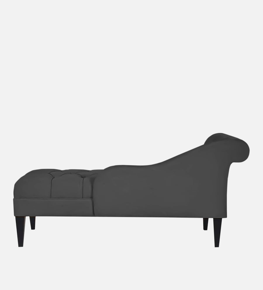 Adria Fabric Rhs Chaise Lounger In Charcoal Grey Colour - Febonic Living