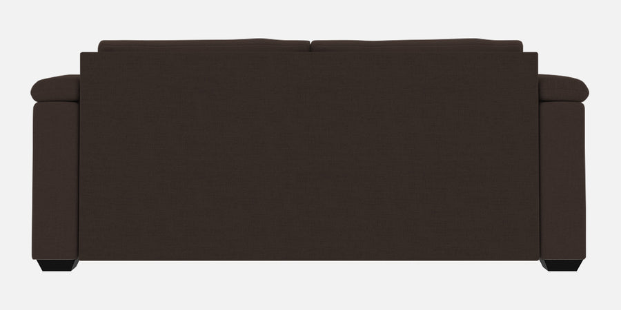 Andres Fabric 3 Seater Sofa In Coco Brown Colour - Febonic Living