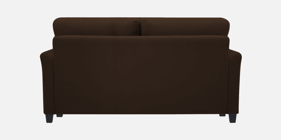 Daroo Velvet 2 Seater Sofa In Chocolate Brown Colour - Febonic Living