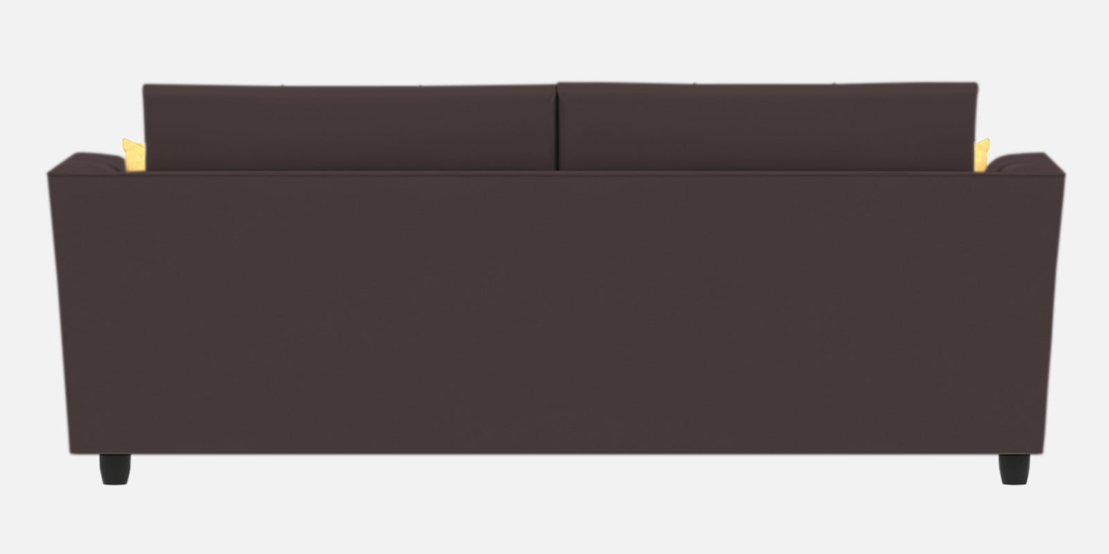 Nestin Velvet 3 Seater Sofa in Mocha Brown Colour