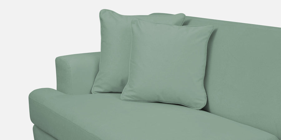 Woody Fabric Rhs Sectional Sofa 3 Lounger In Mist Blue Colour - Febonic Living