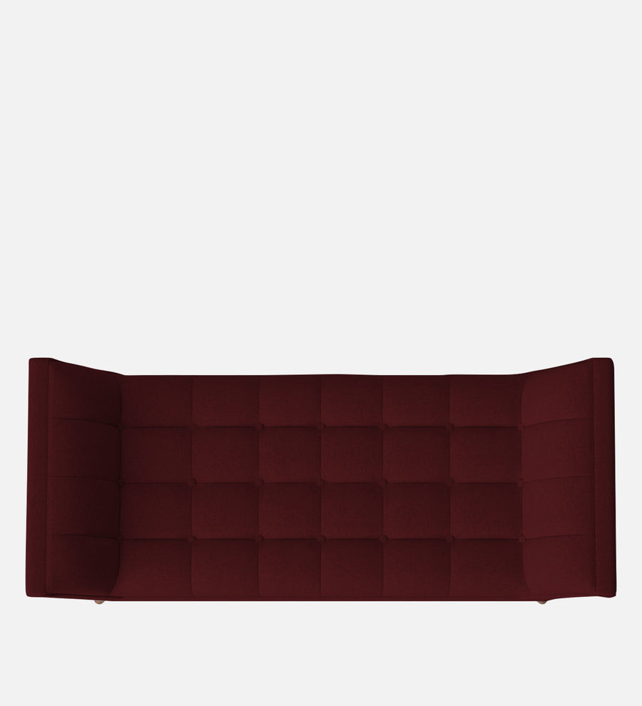 Cartes Velvet Bench In Dark Maroon Colour - Febonic Living