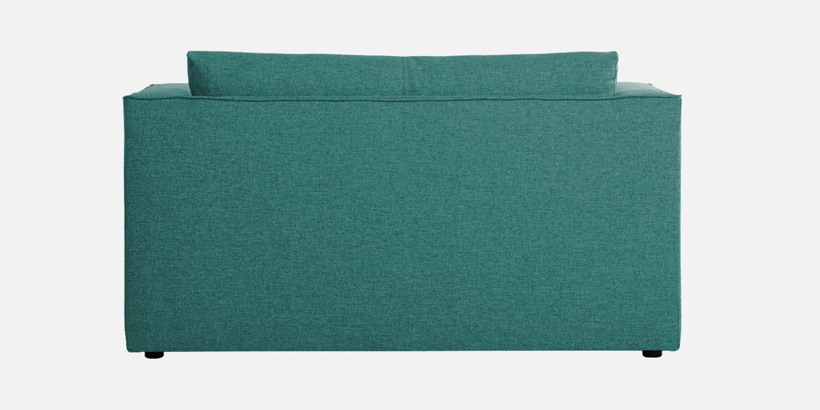 Kenia Fabric 2 Seater Convertible Sofa Cum Bed in Sea Green Colour