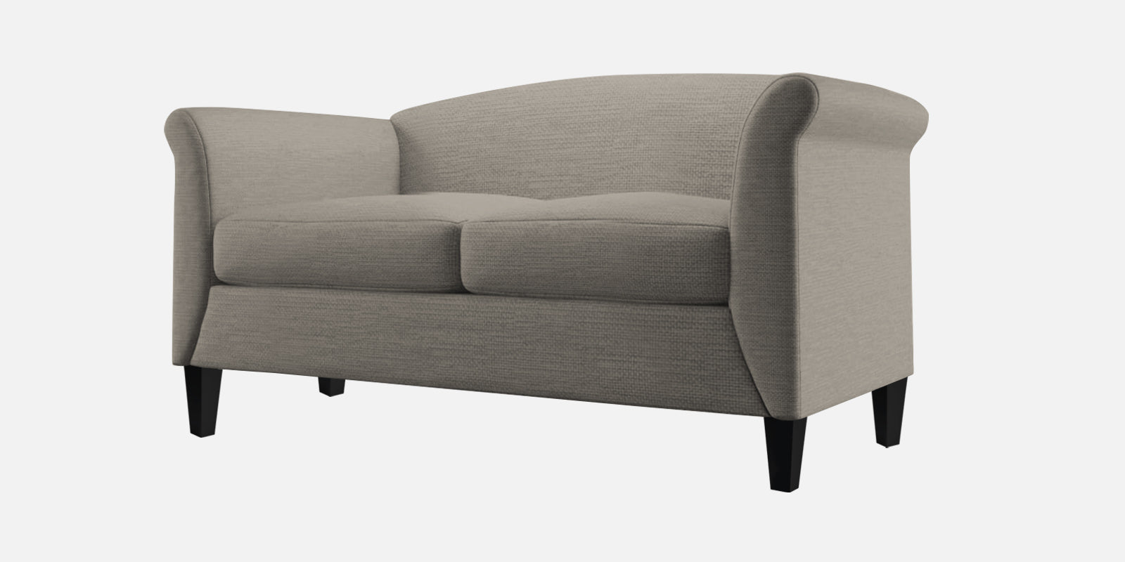 Kimber Fabric 2 Seater Sofa in Ash Grey Colour