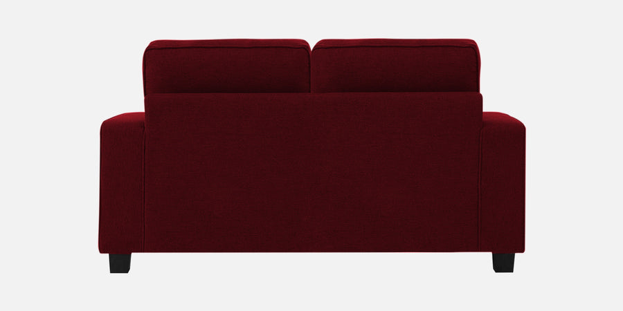 Ladybug Fabric 2 Seater Sofa In Ruby Red Colour - Febonic Living