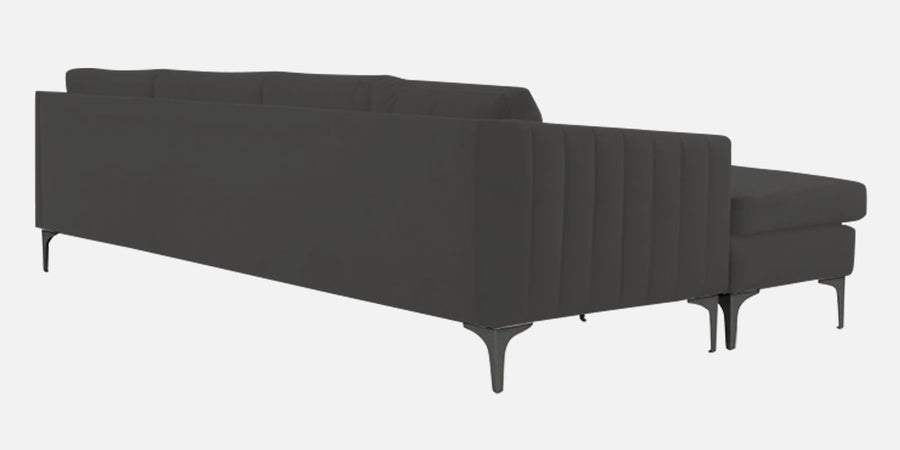 Haru Fabric Rhs Sectional Sofa 3 Lounger In Hory Grey Colour - Febonic Living
