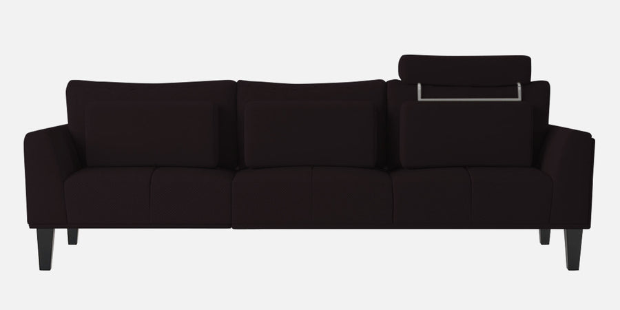 Como Fabric Lhs Sectional Sofa 3 Lounger In Cara Brown Colour - Febonic Living