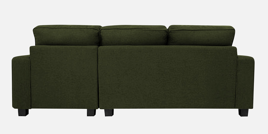 Ladybug Fabric Rhs Sectional Sofa 2 Lounger In Olive Green Colour - Febonic Living