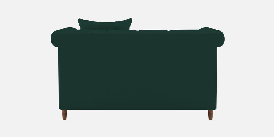 Rubi Velvet 2 Seater Sofa In Forest Green Colour - Febonic Living