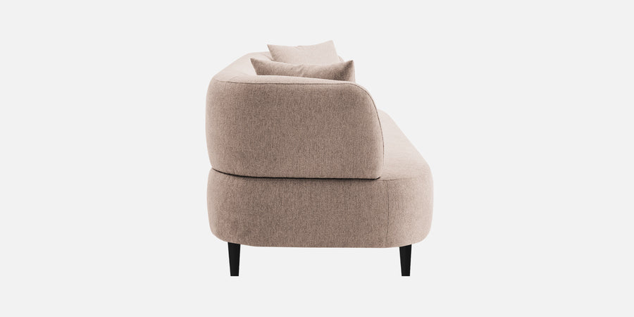 Carson Fabric 3 Seater Sofa In Mush Beige Colour - Febonic Living