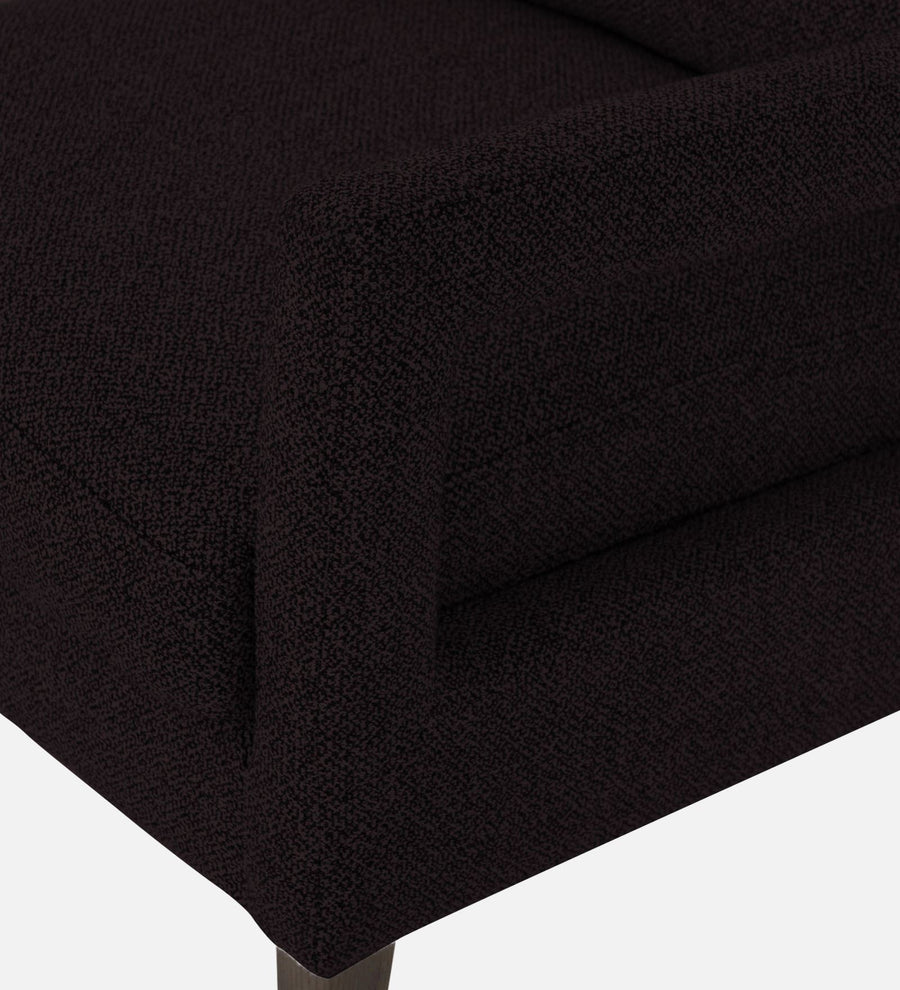Olsen Fabric Arm Chair In Cara Brown Colour - Febonic Living