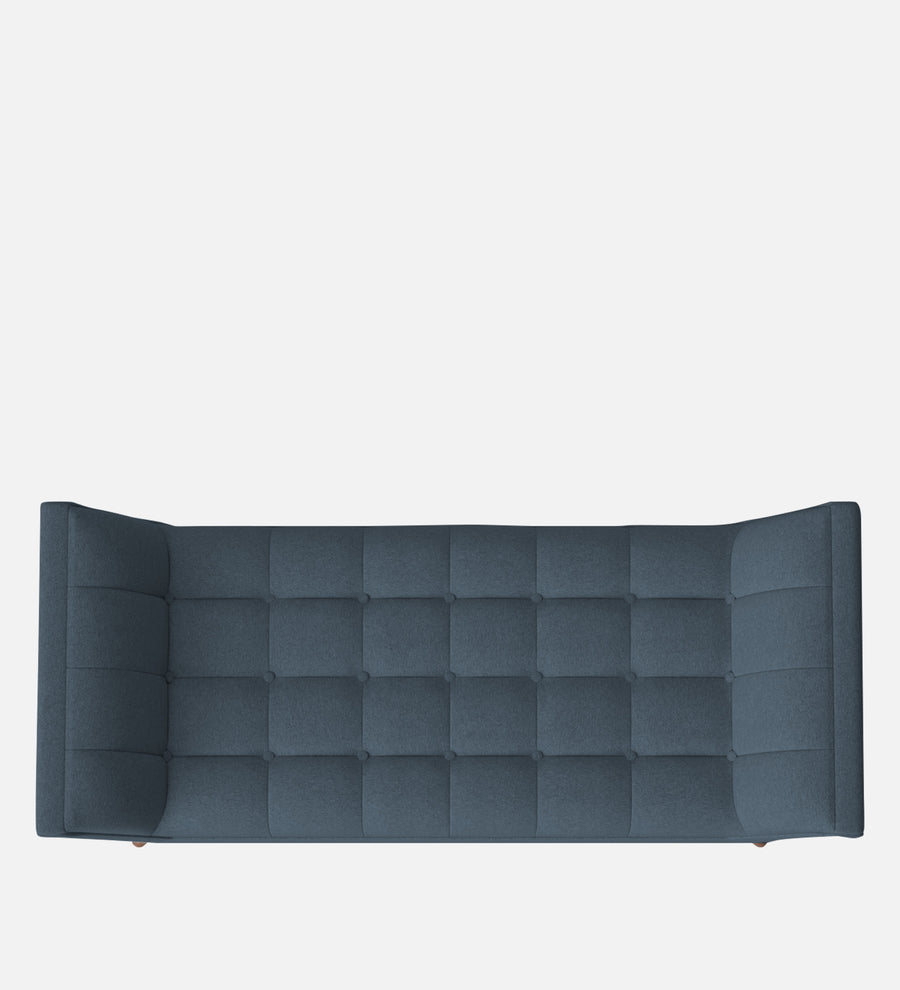 Cartes Velvet Bench In Oxford Blue Colour - Febonic Living