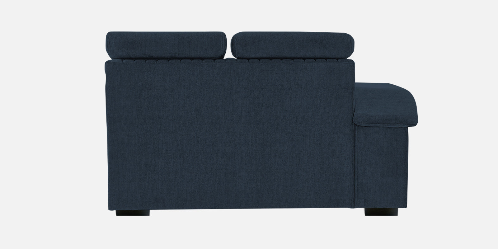 Draco Fabric 6 Seater Corner Sofa In Denim Blue Colour - Febonic Living