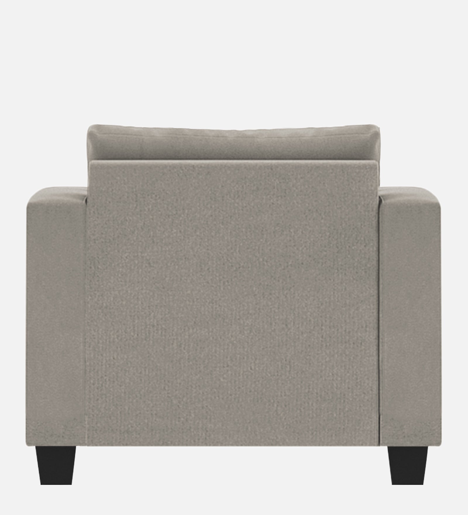 Nabi Fabric 1 Seater Sofa In Lit Grey Colour