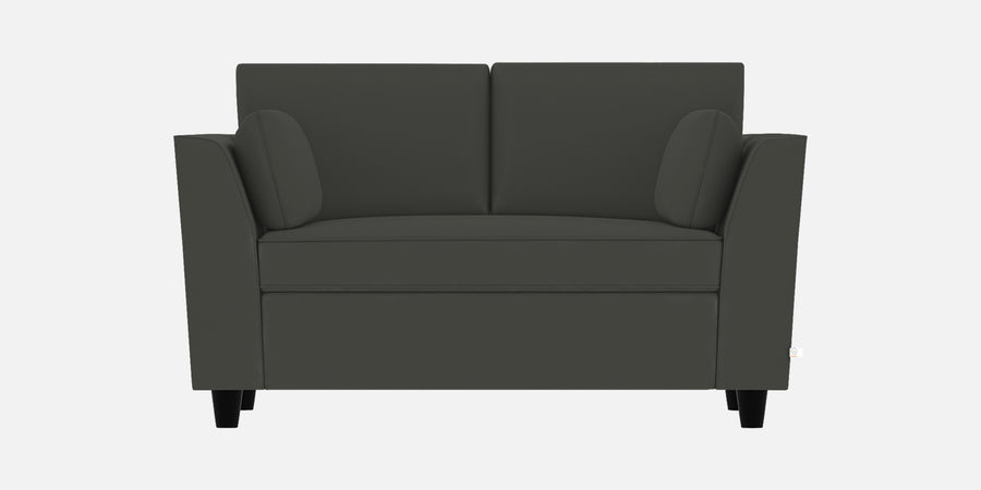 Bristo Velvet 2 Seater Sofa In Hory Grey Colour With Storage - Febonic Living