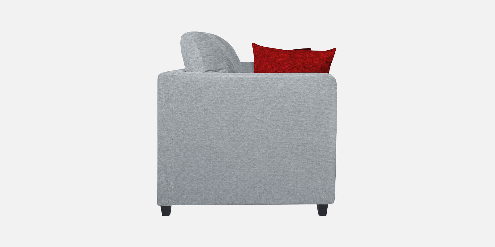 Nuska Fabric 2 Seater Sofa in Coin Grey Colour