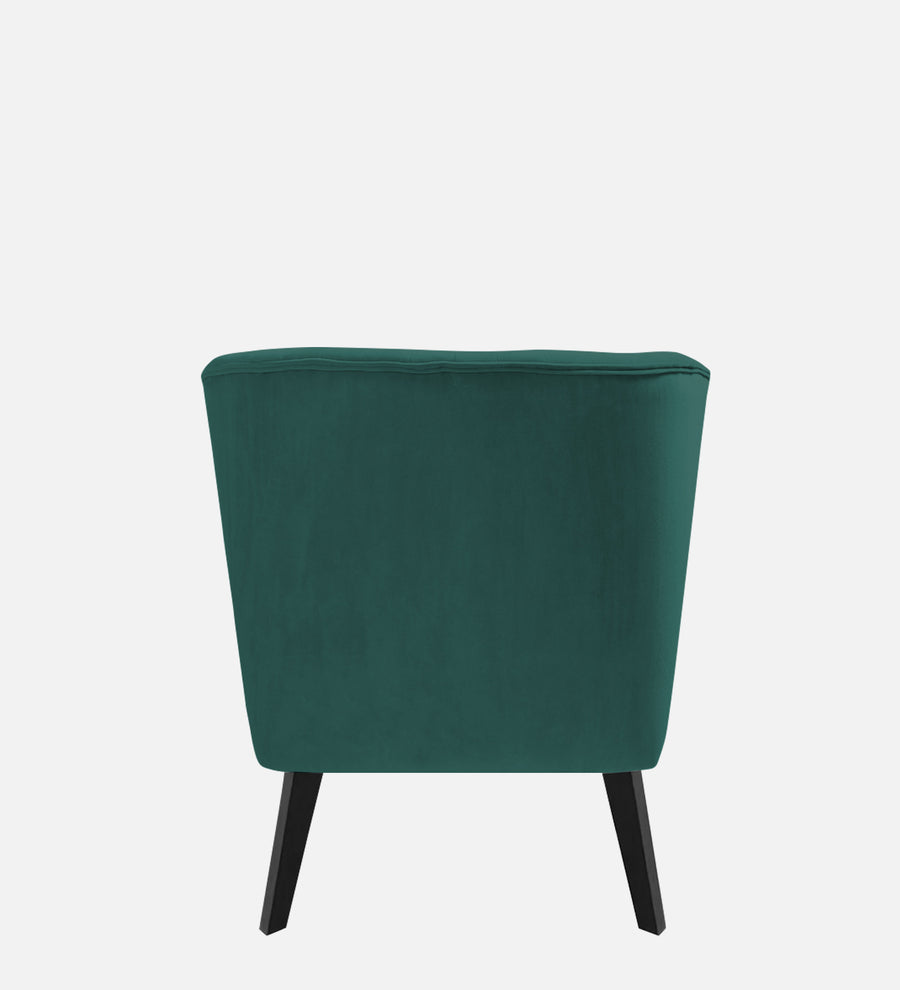 Flora Velvet Lhs Chaise Lounger In Pine Green Colour - Febonic Living