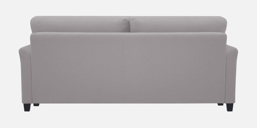 Daroo Velvet 3 Seater Sofa In Concrete Grey Colour - Febonic Living
