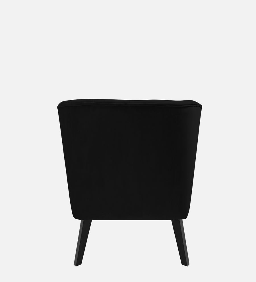 Flora Velvet Lhs Chaise Lounger In Adam Black Colour - Febonic Living
