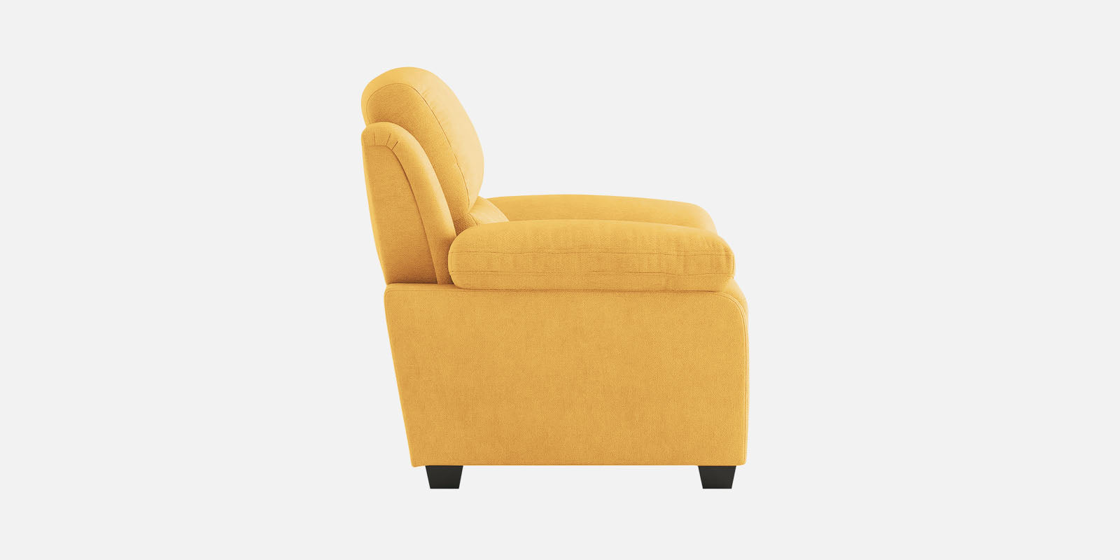 Miranda Velvet 3 Seater Sofa in Turmeric yellow Colour