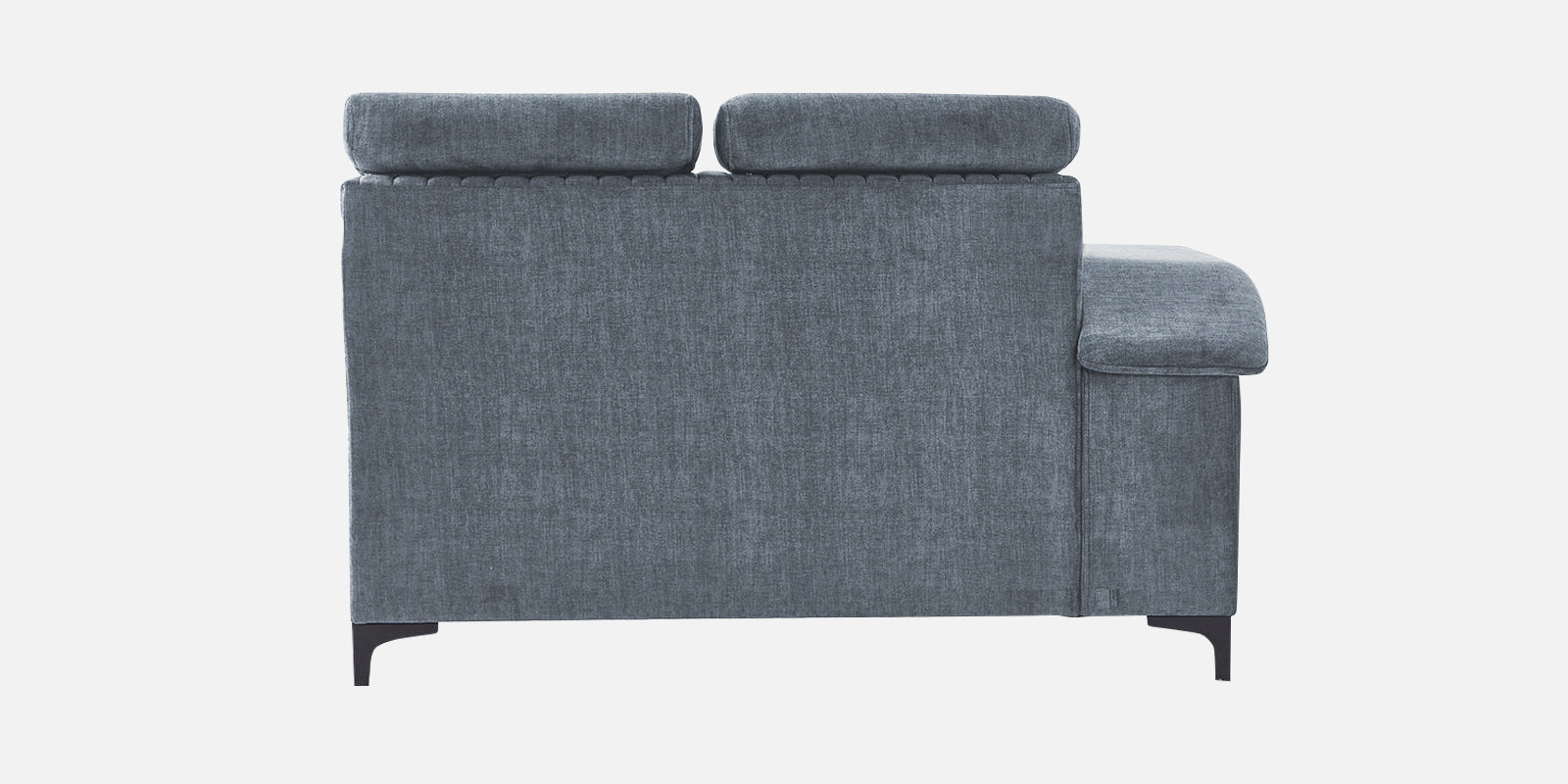 Draco Fabric Corner Sofa in Indigo Blue Colour