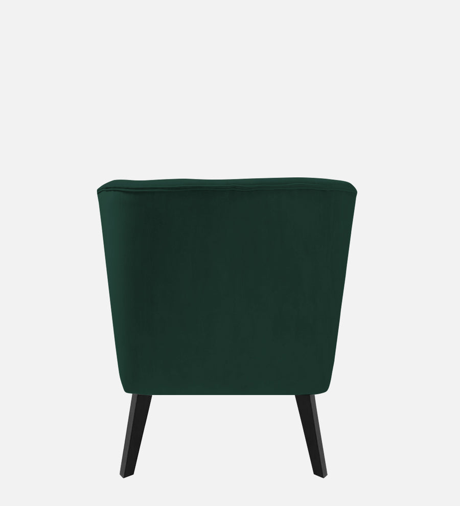Flora Velvet Rhs Chaise Lounger In Forest Green Colour - Febonic Living