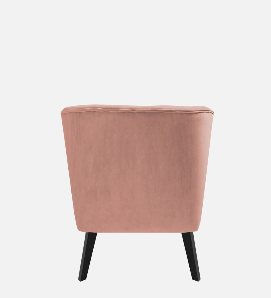 Flora Velvet Lhs Chaise Lounger In Blush Pink Colour - Febonic Living