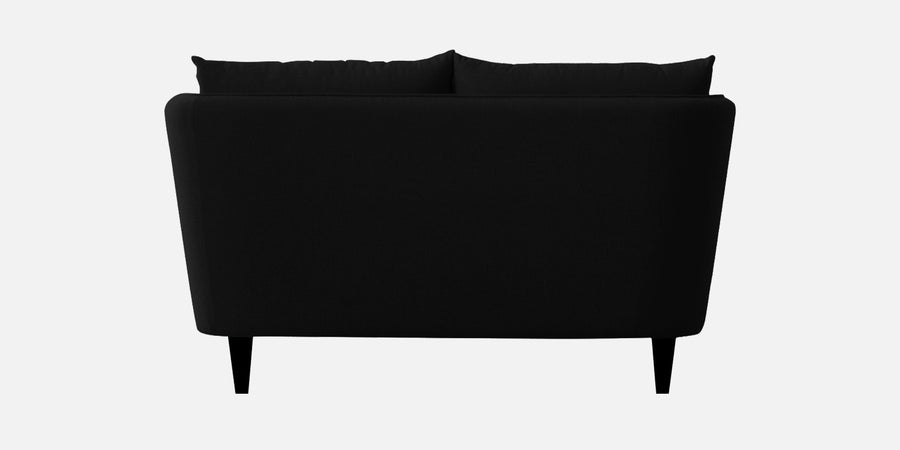 Norway Velvet 2 Seater Sofa In Adam Black Colour - Febonic Living