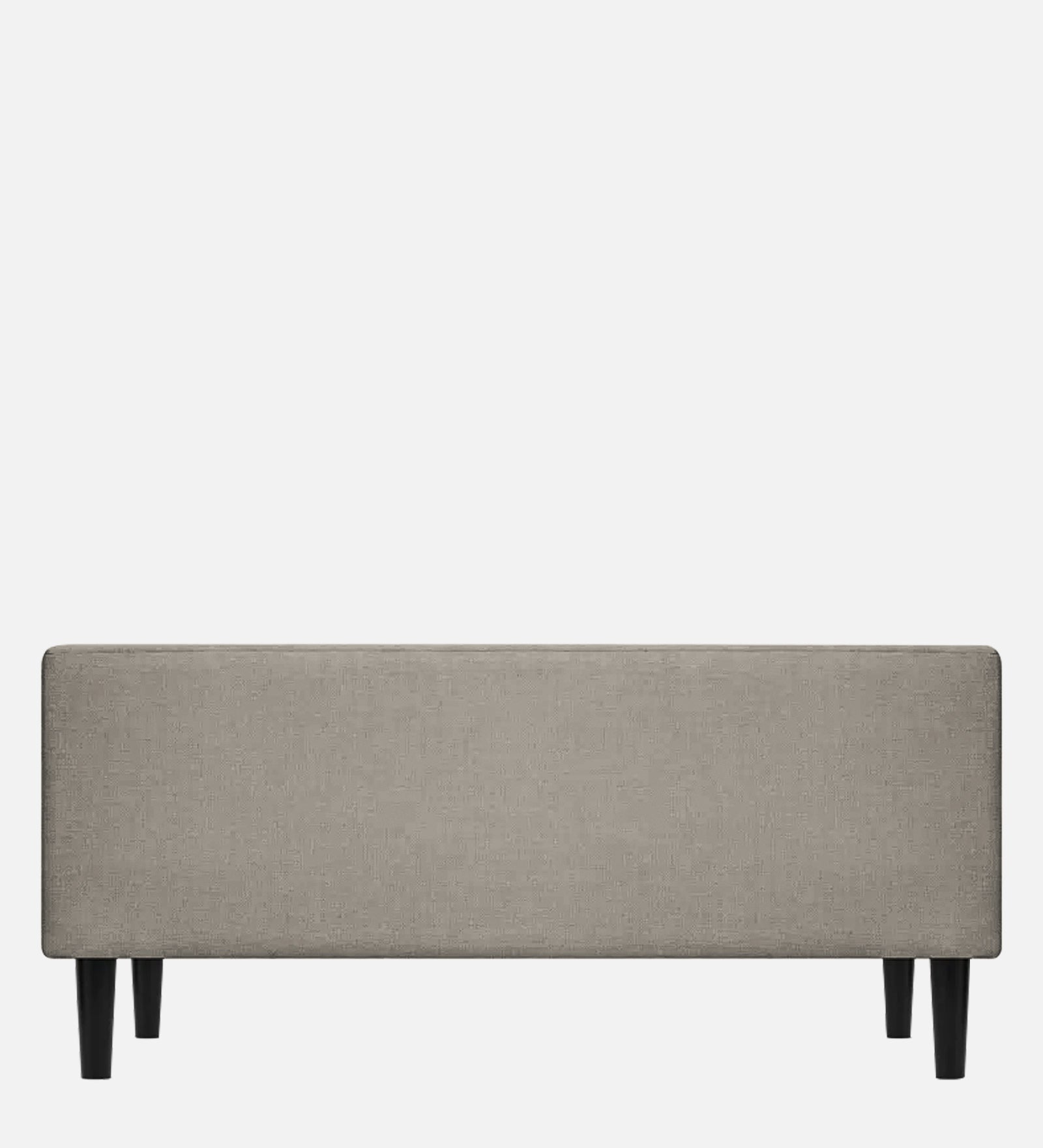 Maya Fabric Bench In Lit Grey Colour