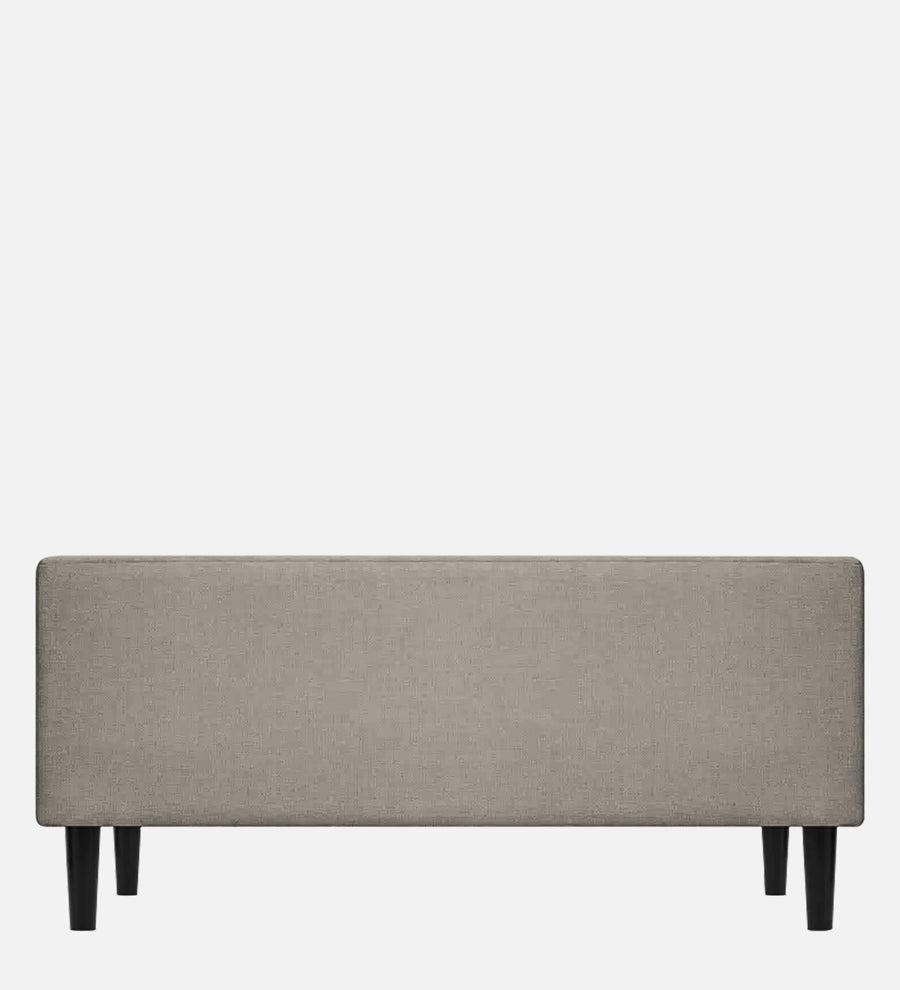 Maya Fabric Bench In Ash Grey Colour - Febonic Living
