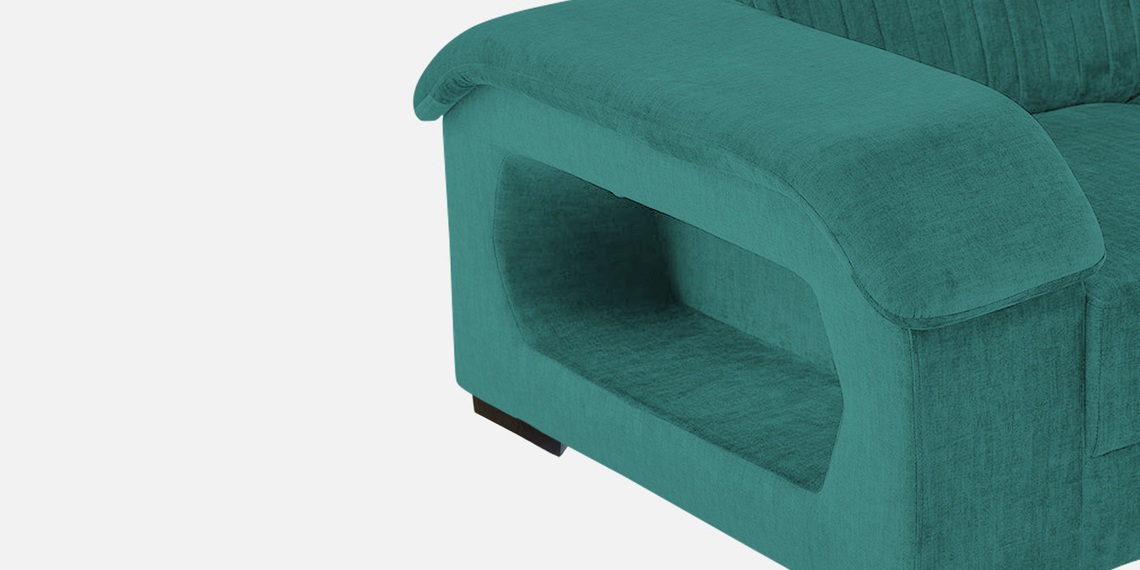 Draco Fabric 2 Seater Sofa In Sea Green Colour