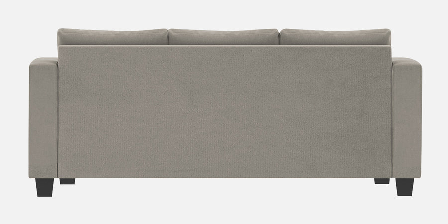 Nabi Fabric 3 Seater Sofa In Ash Grey Colour - Febonic Living