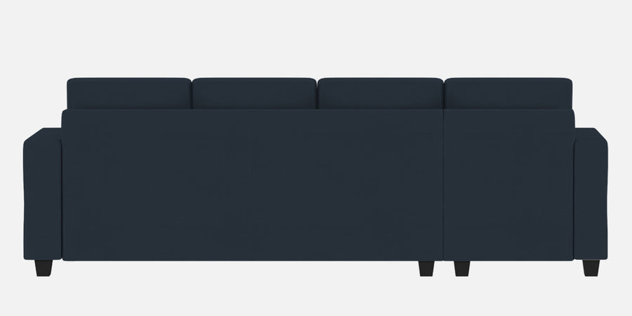 Nabi Fabric Rhs Sectional Sofa 3 Lounger In Denim Blue Colour - Febonic Living